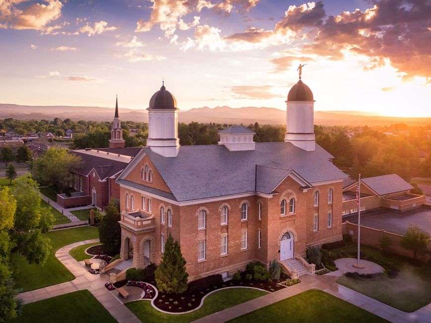 Vernal Temple, From on High Print