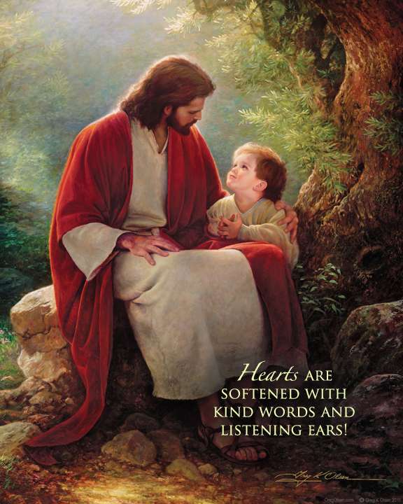 In His Light - 3x4 Print w/Quote