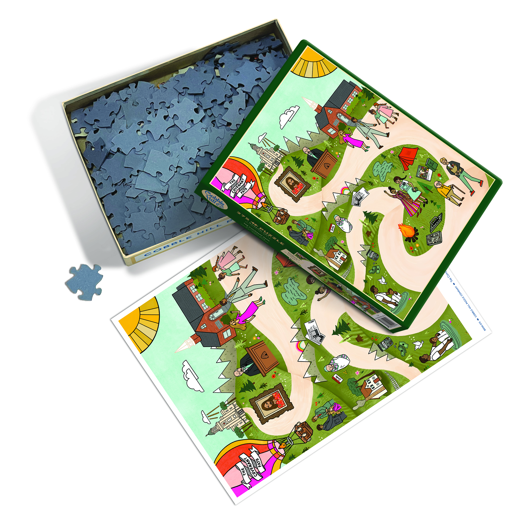 The Covenant Path 275 Piece Puzzle, , large