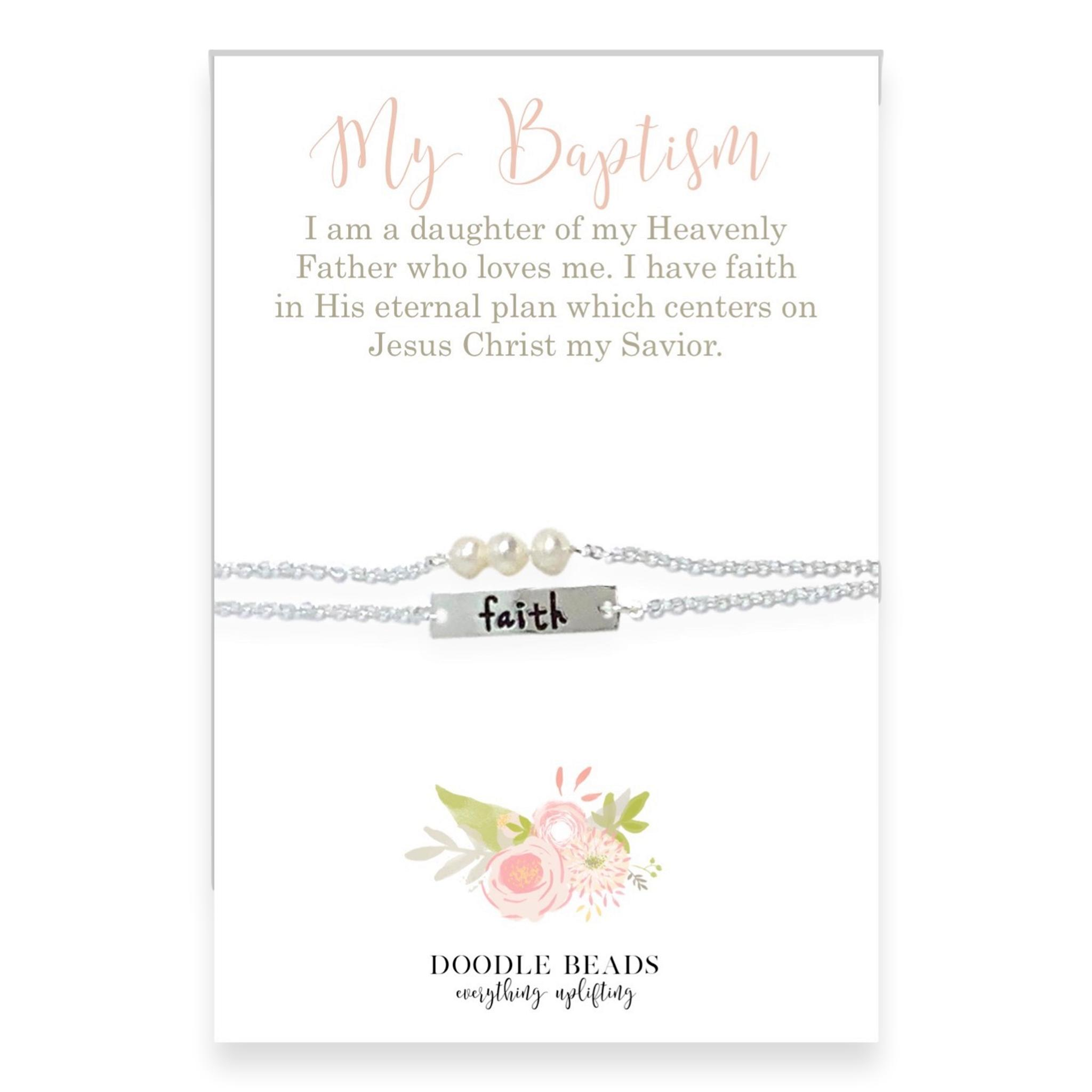 My Baptism Faith Bracelet