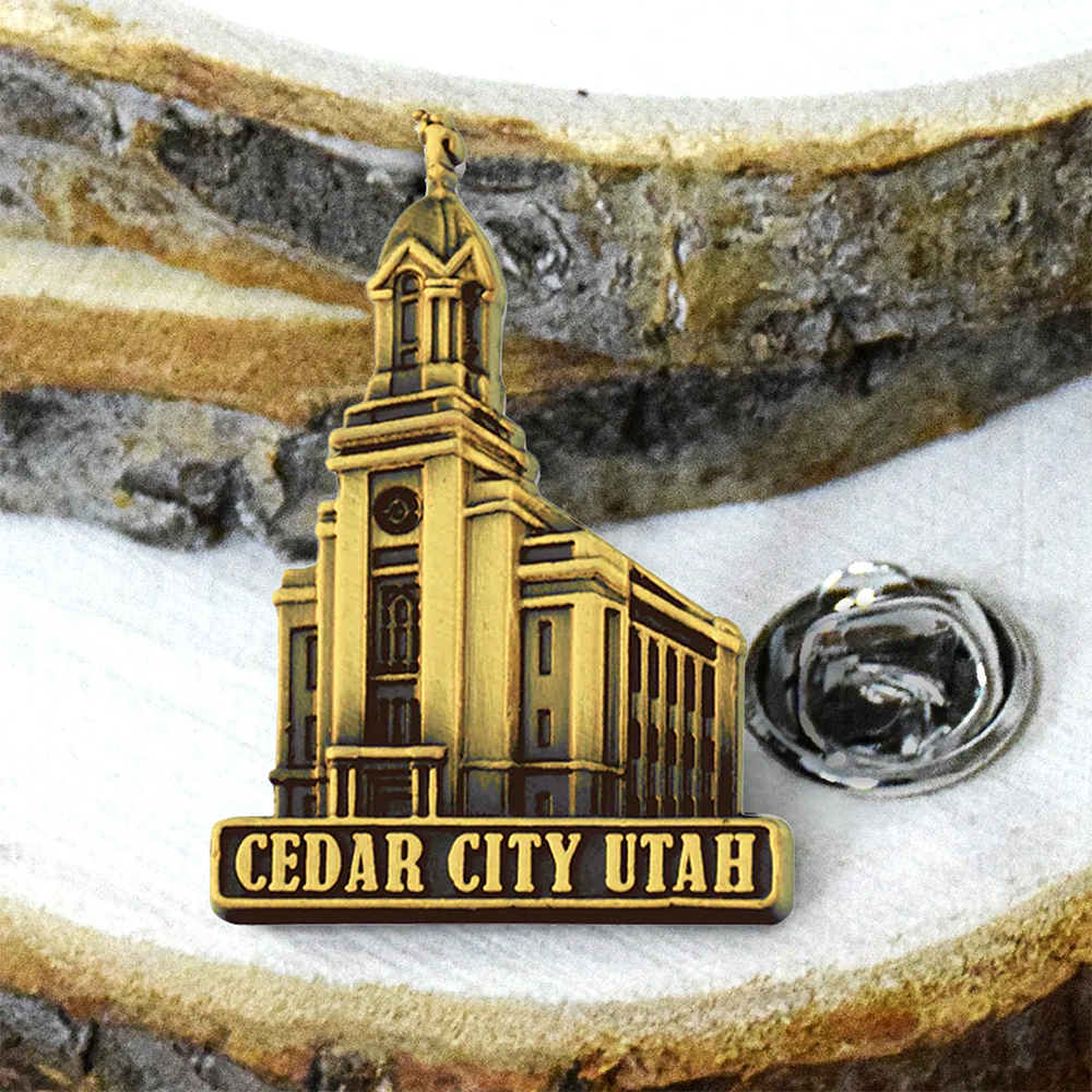 Cedar City Temple Pin, , large image number 1