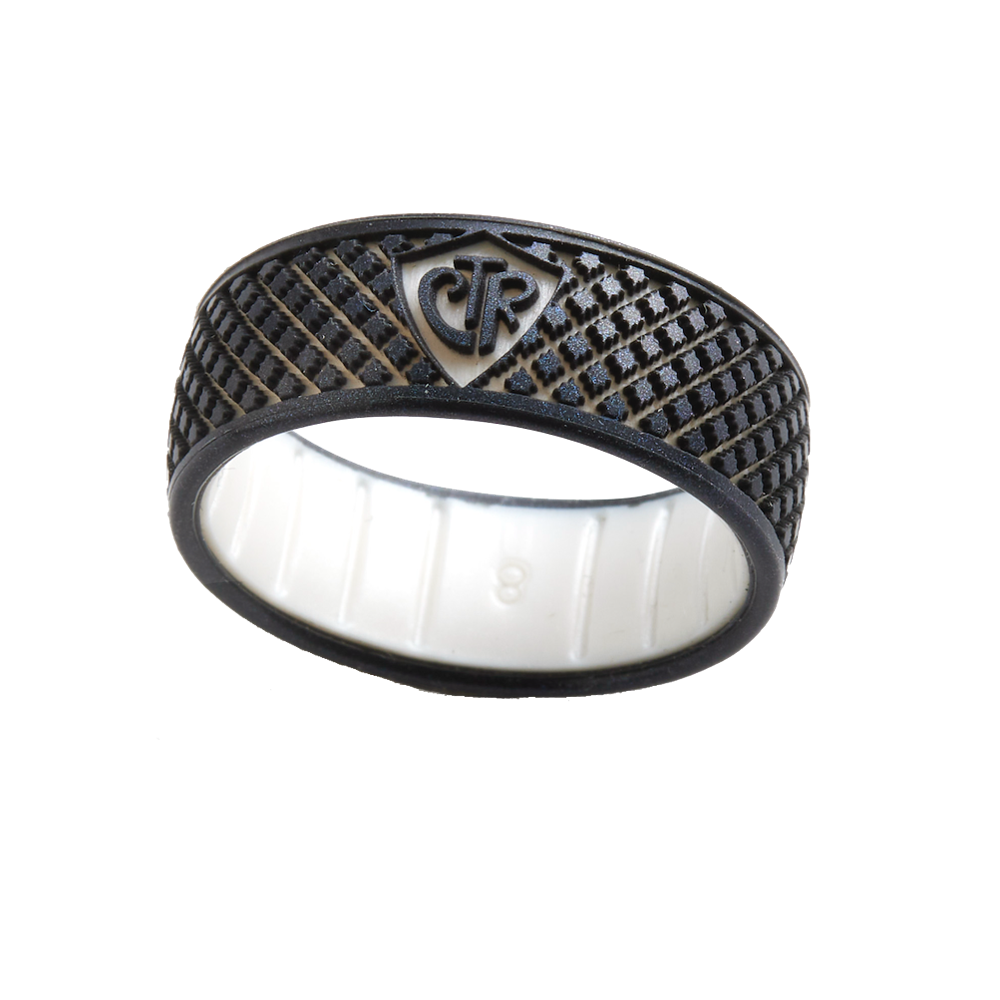 Shield with Grid Wrap Black Pearl / Pearl CTR Ring, , large