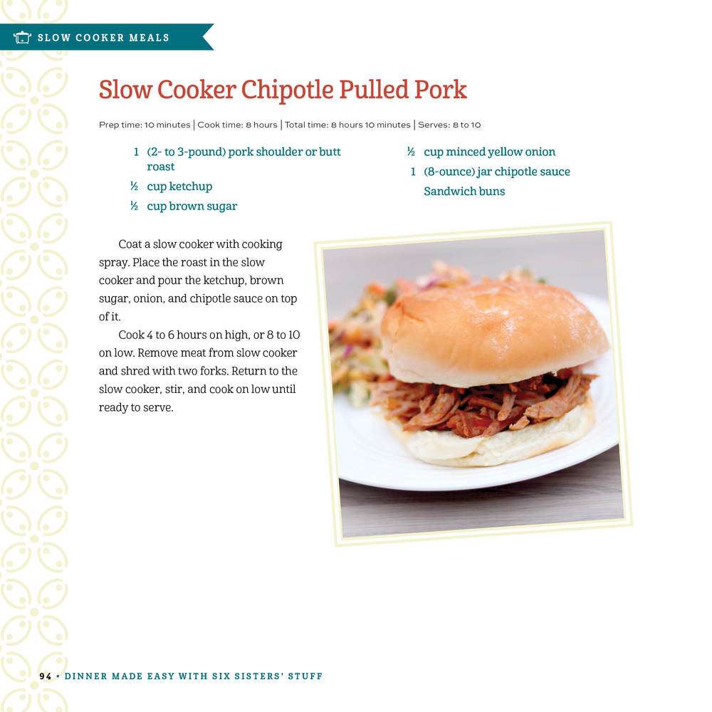 Dinner Made Easy with Six Sisters Stuff Cookbook, , large image number 5