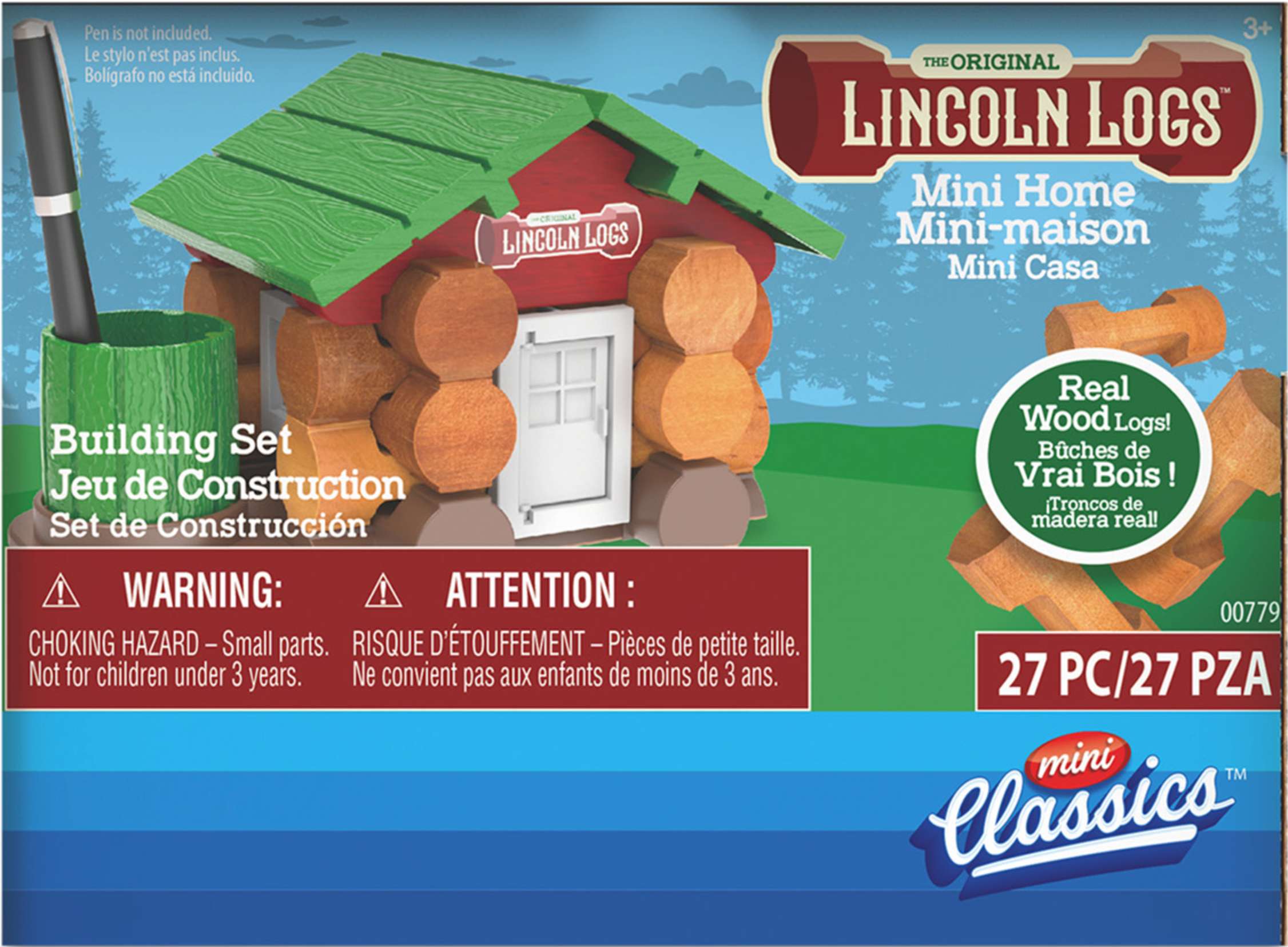 Lincoln Logs Mini Home