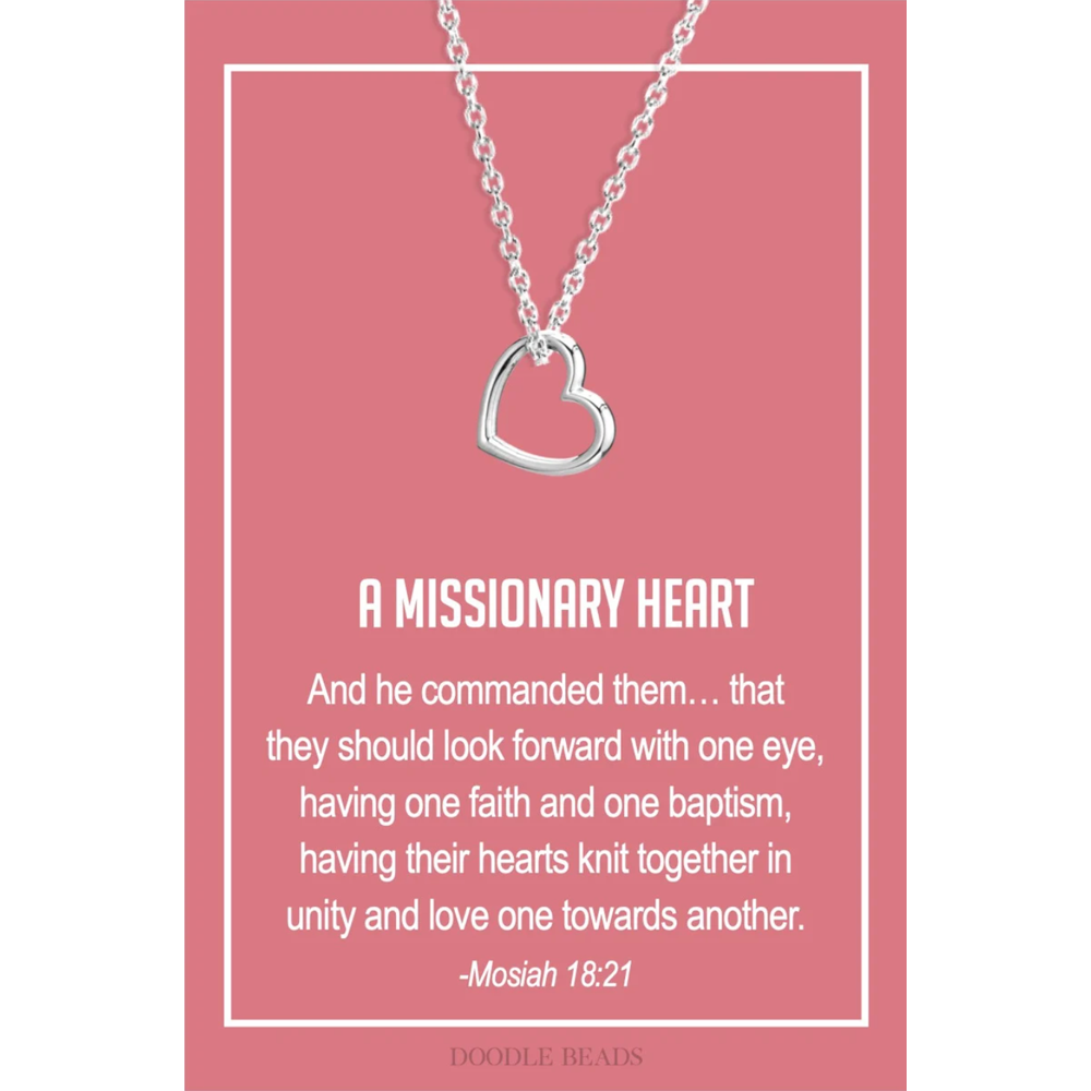 Missionary Heart Necklace, , large