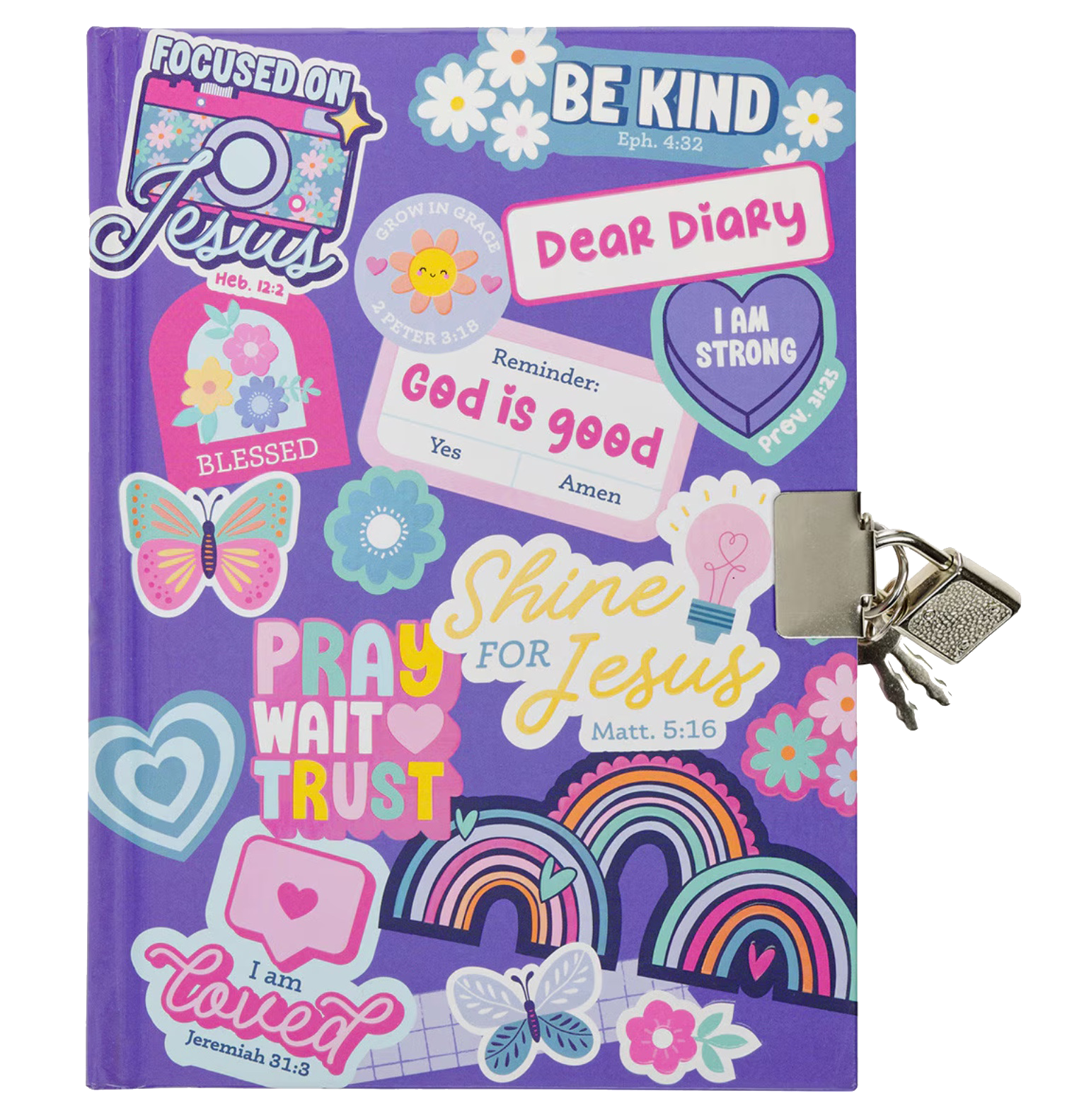 Shine for Jesus Locking Diary