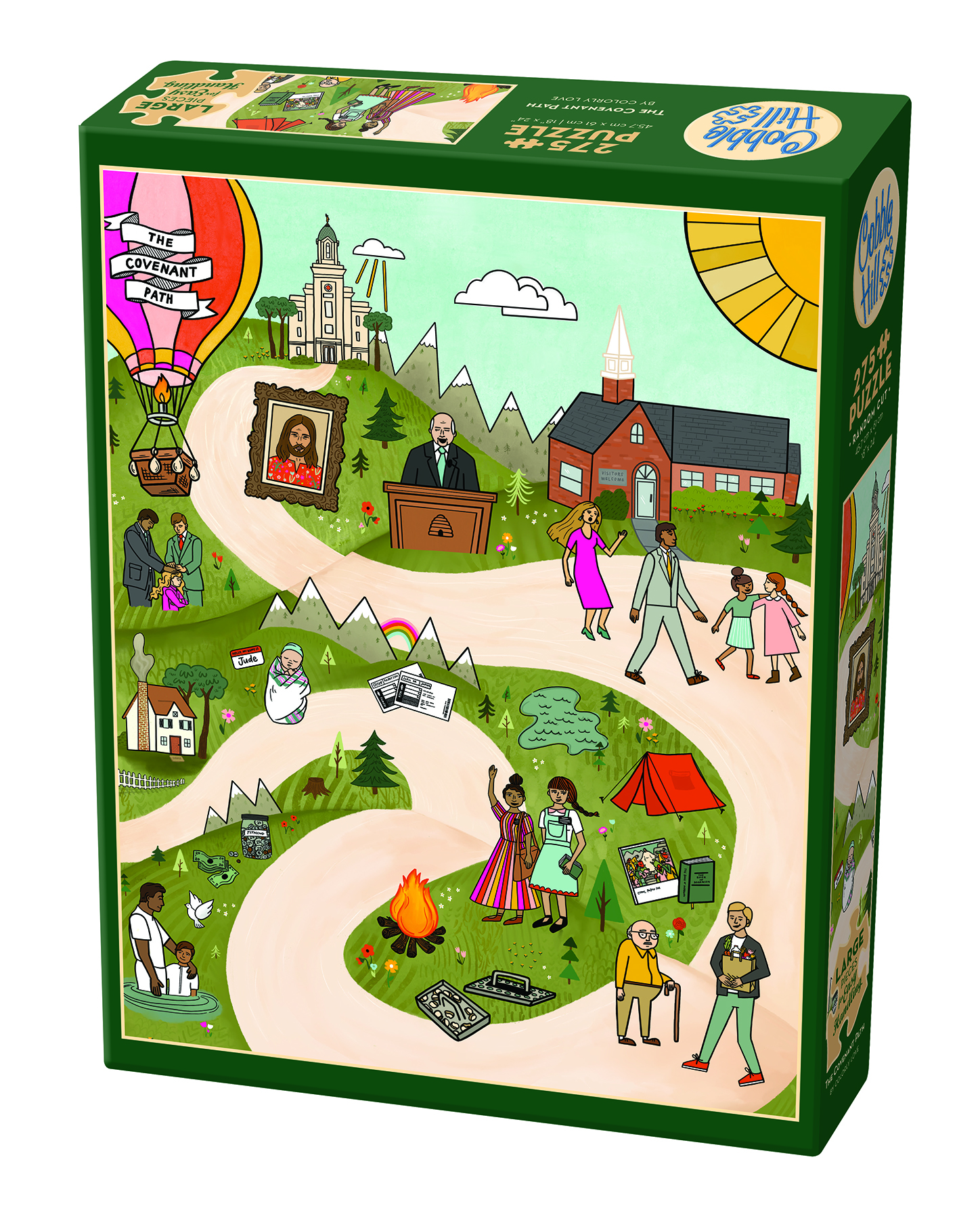 The Covenant Path 275 Piece Puzzle, , large image number 3