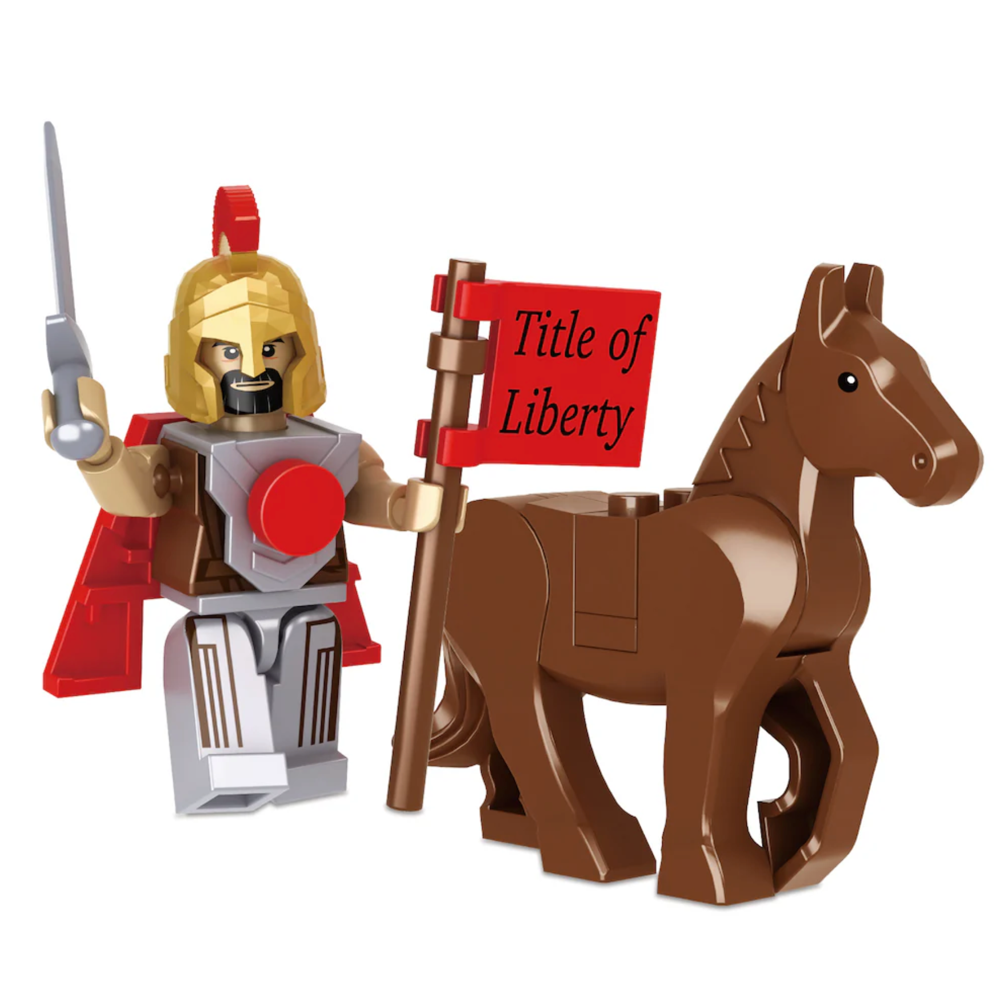 Captain Moroni Figurine Brick Set,  Captain Moroni Figurine Brick Set