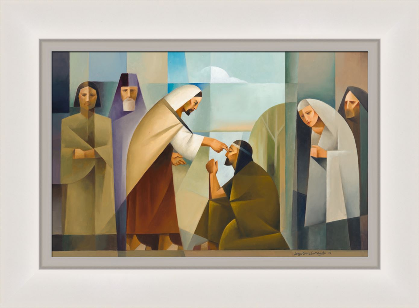 Your Faith Has Made You Whole (11x15 Framed Art), , large image number 0