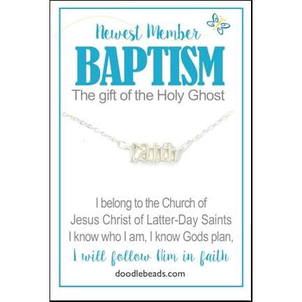 Newest Member Faith Necklace