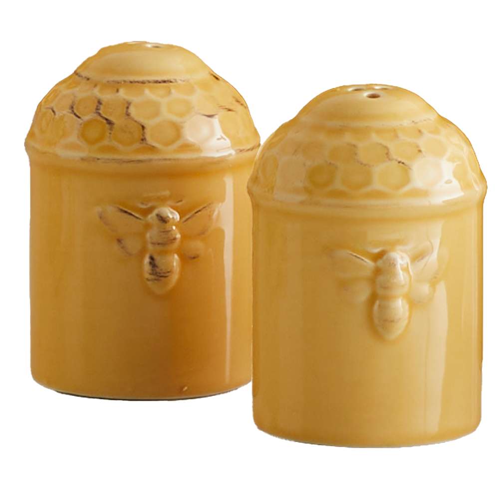 Honeycomb Salt and Pepper Set, , large