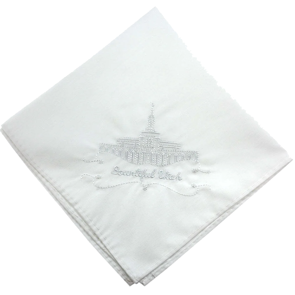 Bountiful Temple Handkerchief
