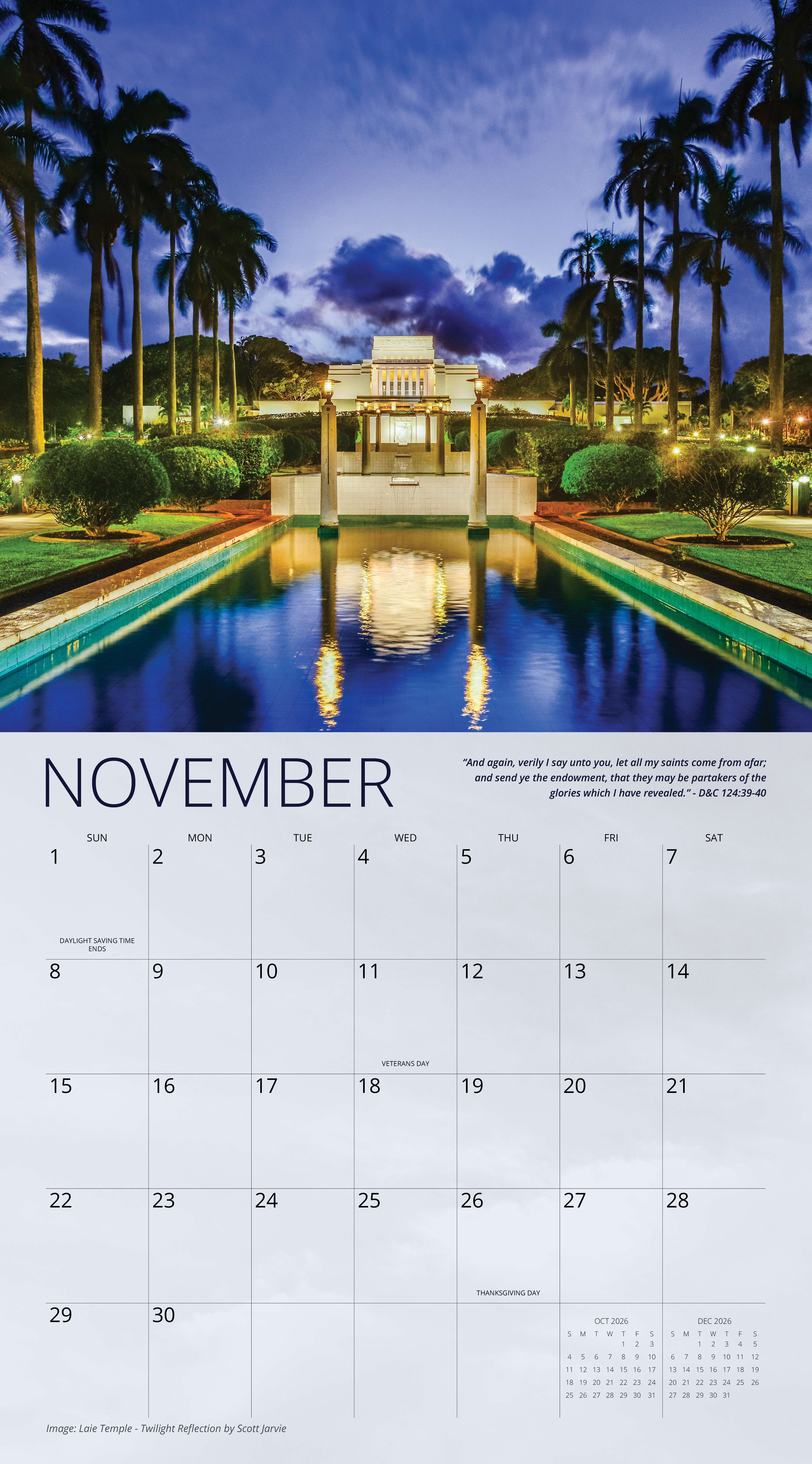 2026 The Mountain of the Lord's House Calendar, , large image number 4