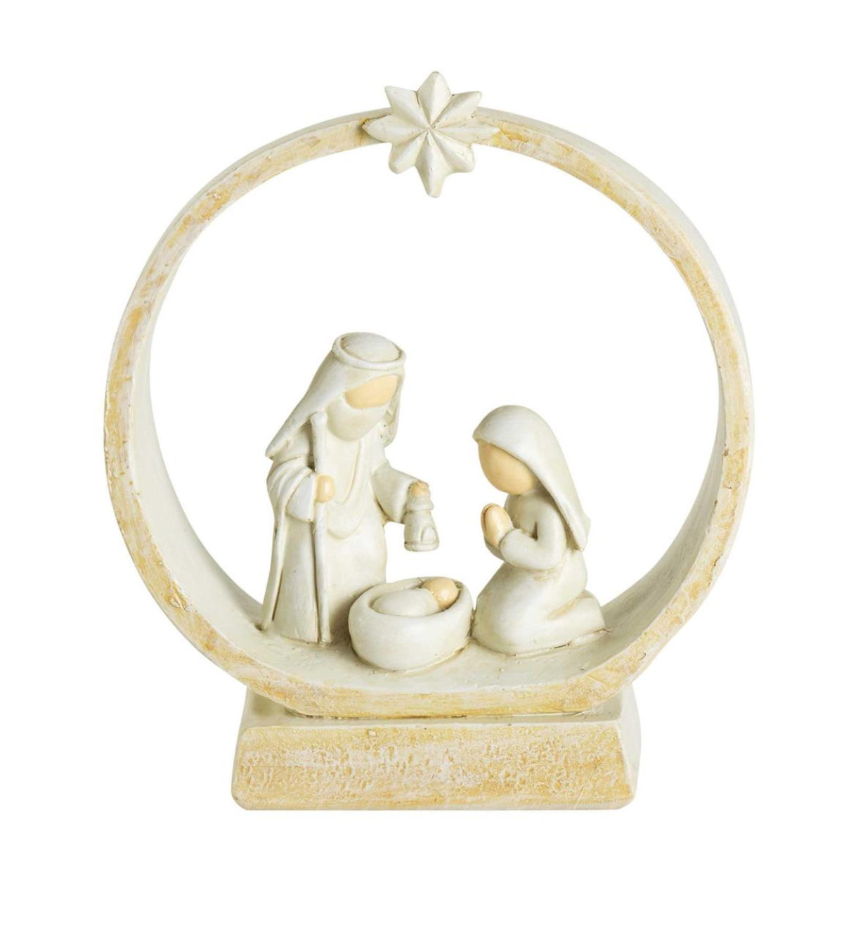Circular Holy Family Nativity