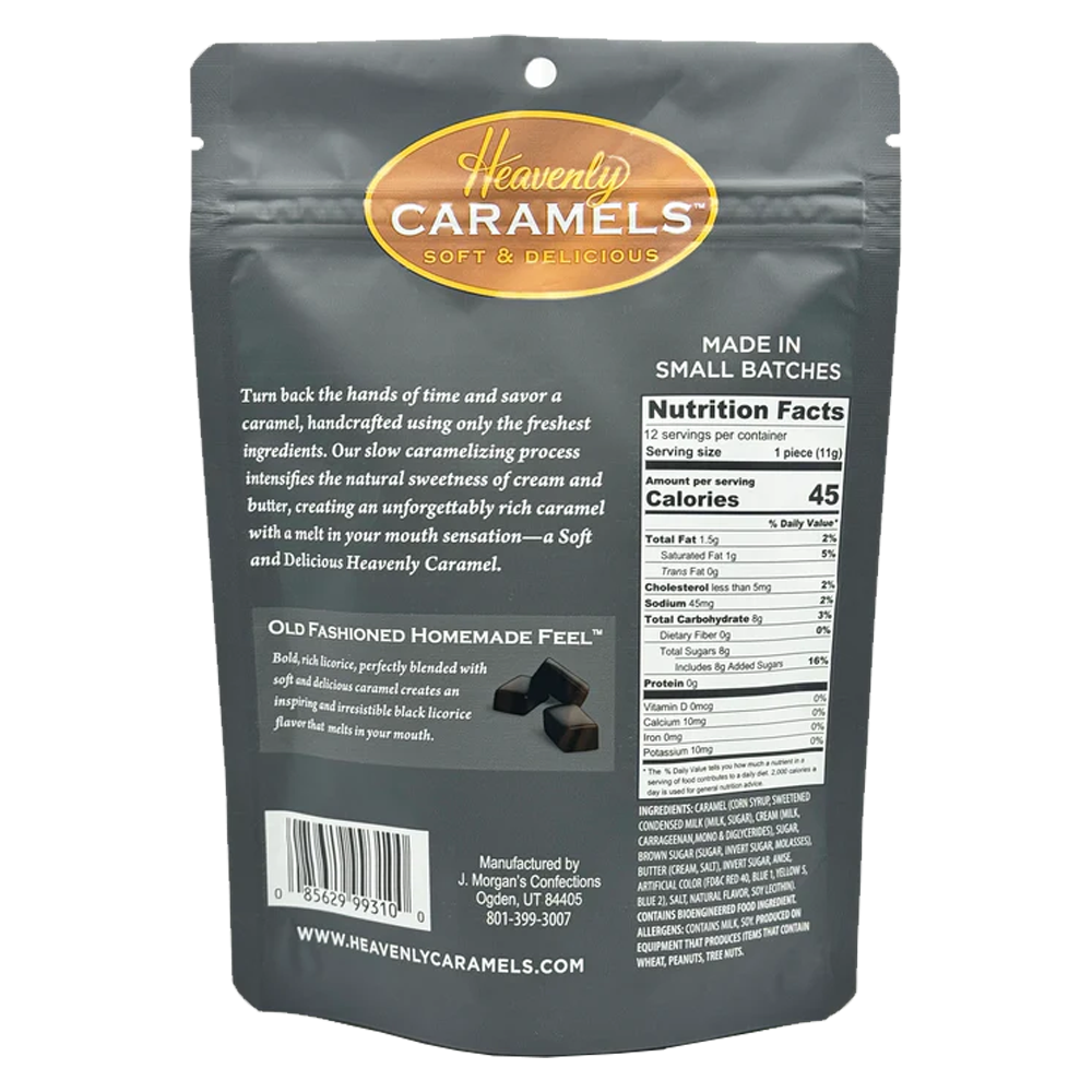 Licorice Caramel Chews, , large