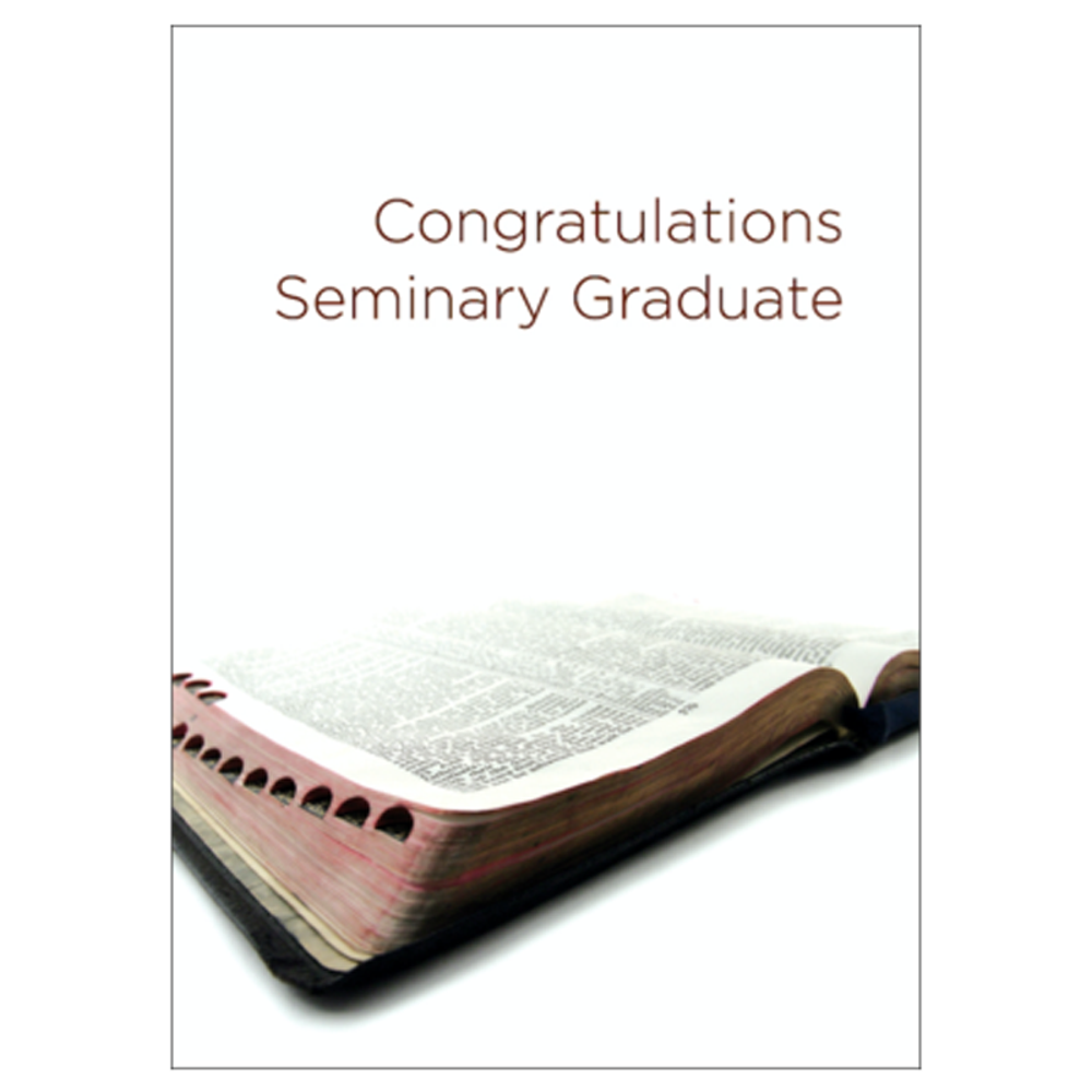 Seminary Graduation Card, , large image number 0