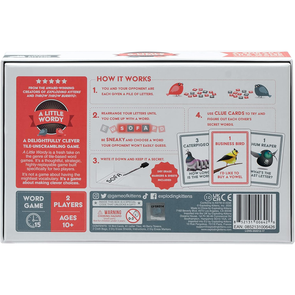 A Little Wordy Game, , large image number 1