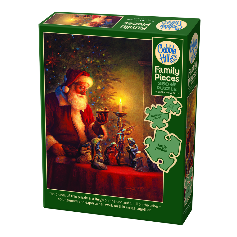 The Spirit of Christmas 350 Piece Family Puzzle, , large image number 3