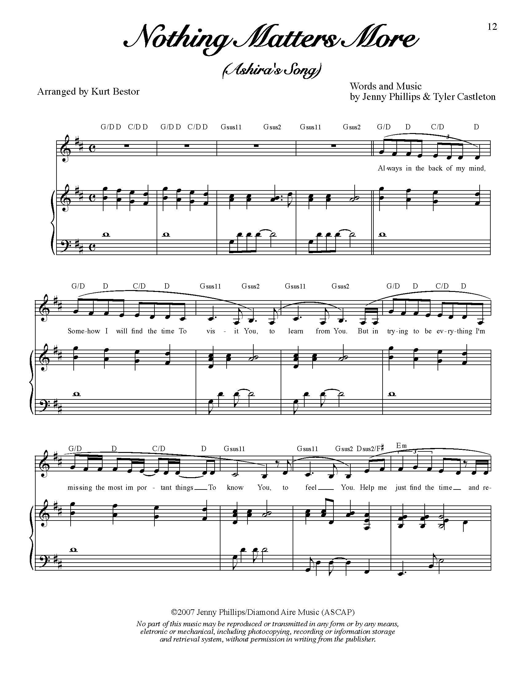 Nothing Matters More, , large image number 0