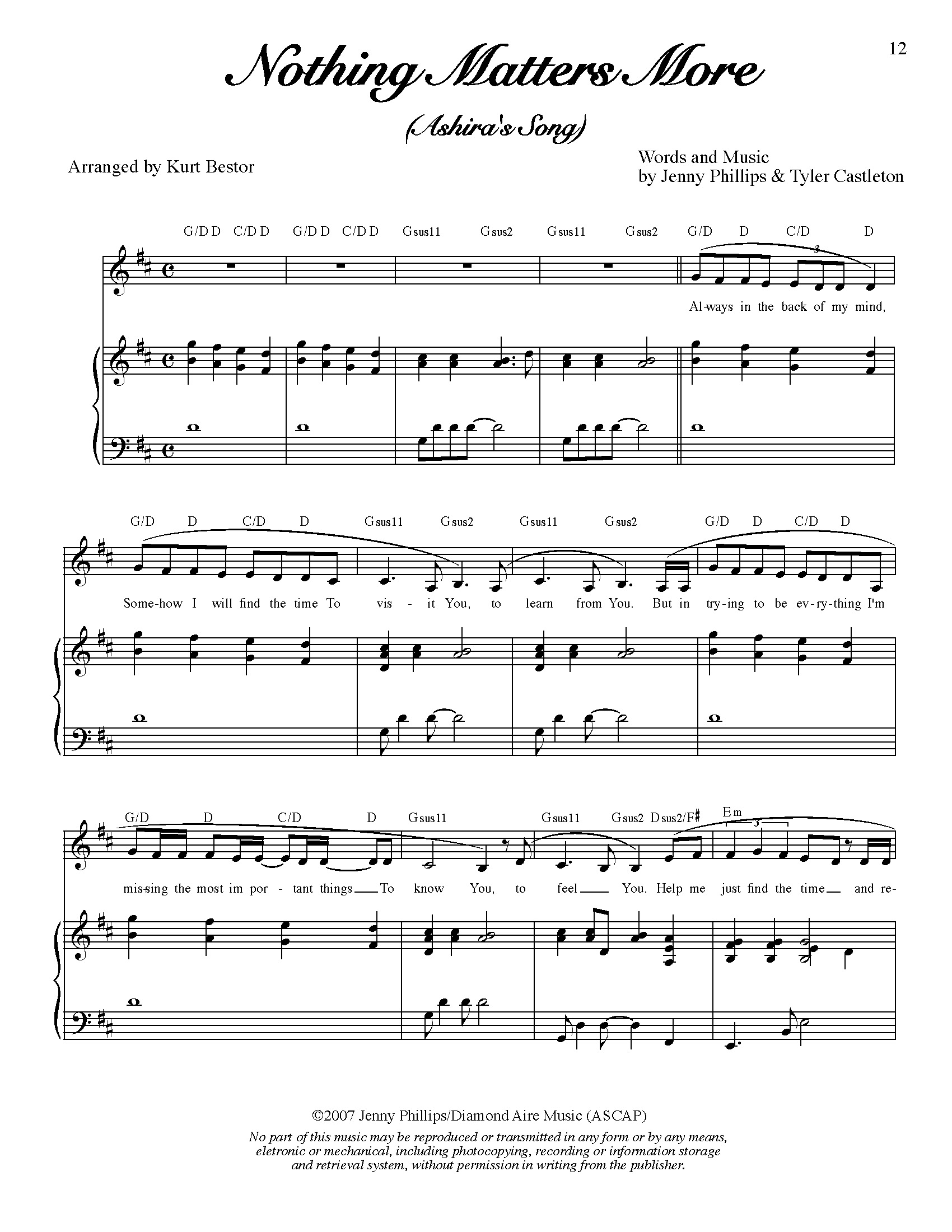 Nothing Matters More, , large image number 0