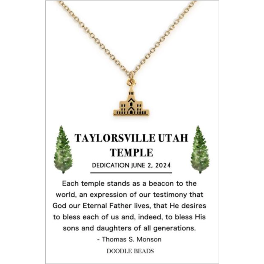 Taylorsville Temple Necklace