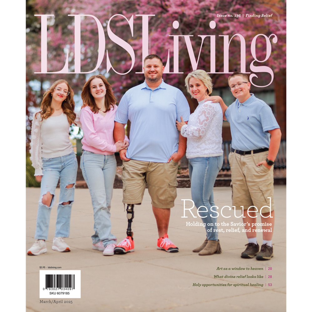 LDS Living Magazine March/April 2025,  LDS Living Magazine March/April 2025