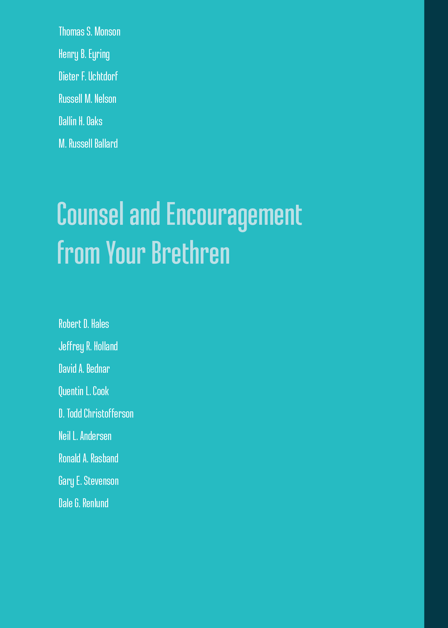 We're With You, , large