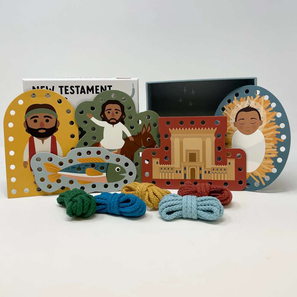 New Testament Lacing Cards, , large