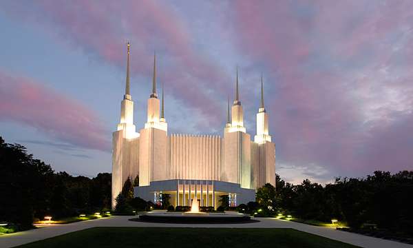 Washington D. C. Temple Color Recommend Holder, , large