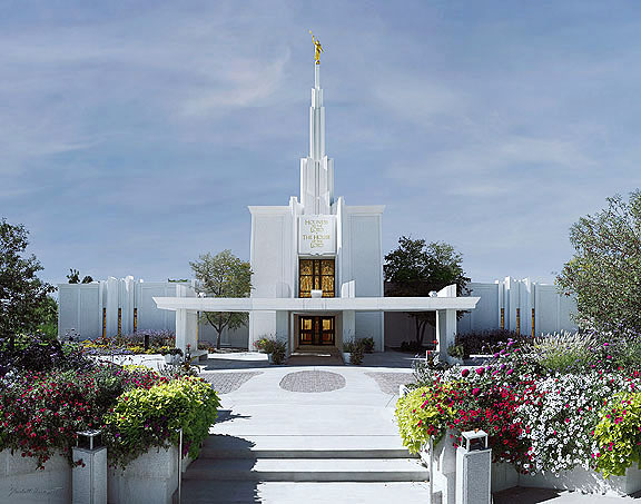 Denver Temple: Divine Love 8x10 Print