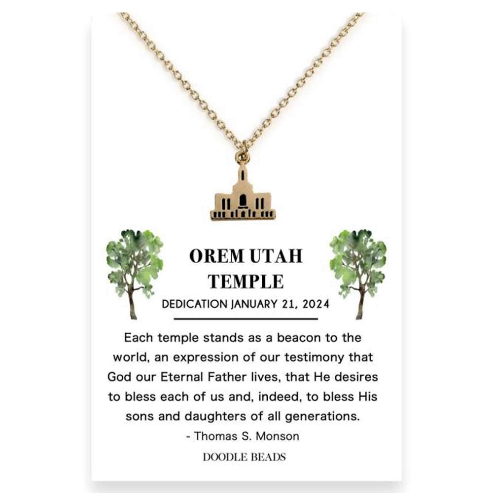 Orem Temple Necklace