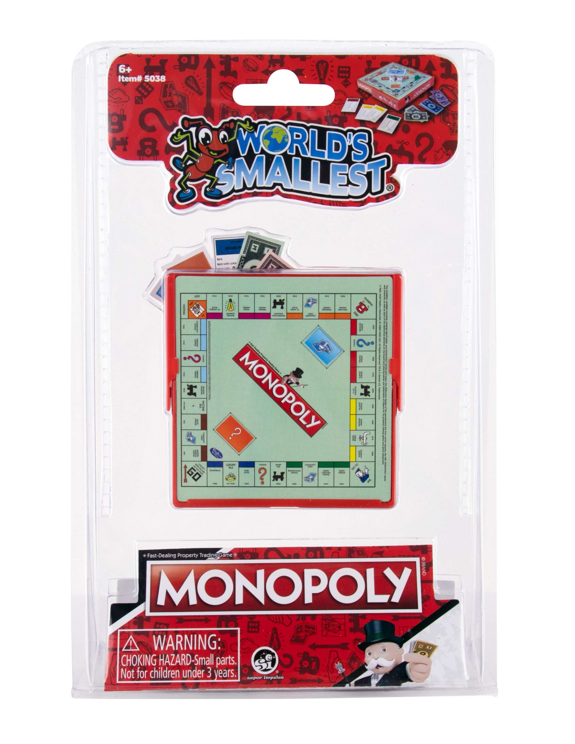 'World's Smallest'  Monopoly Board Game, , large image number 0