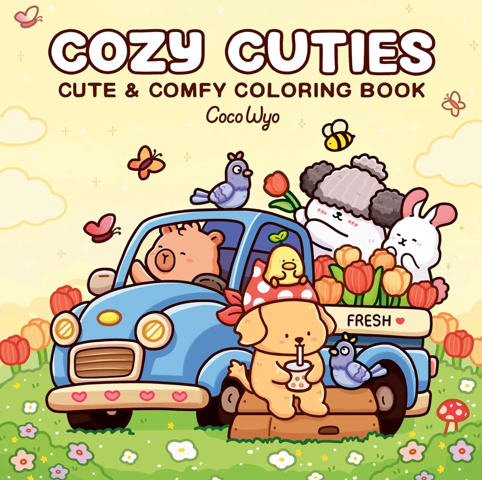 Cozy Cuties Coloring Book, , large image number 0