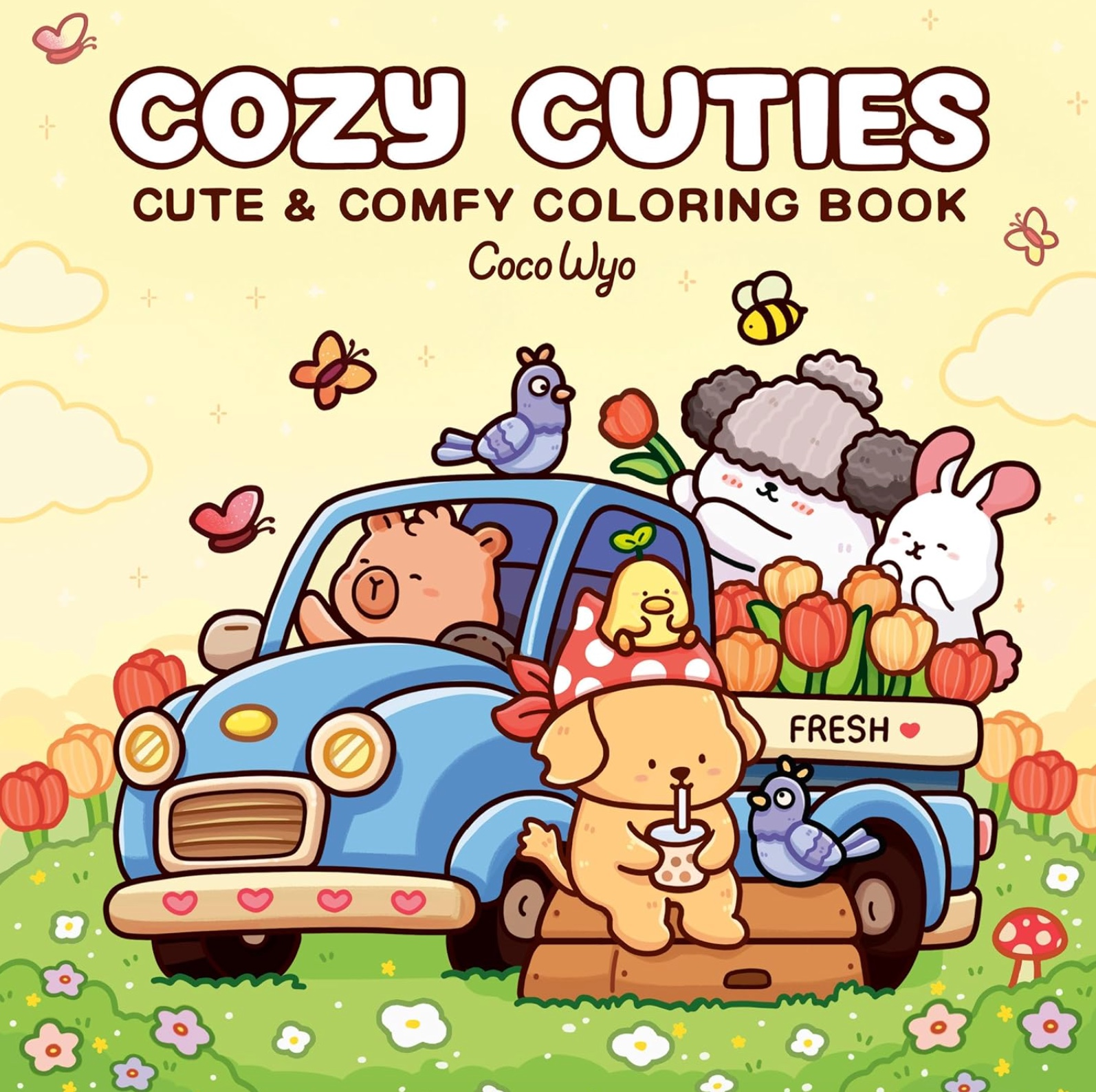 Cozy Cuties Coloring Book