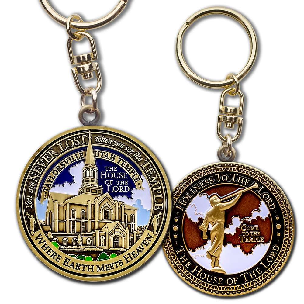 Taylorsville Utah Temple Keychain, , large