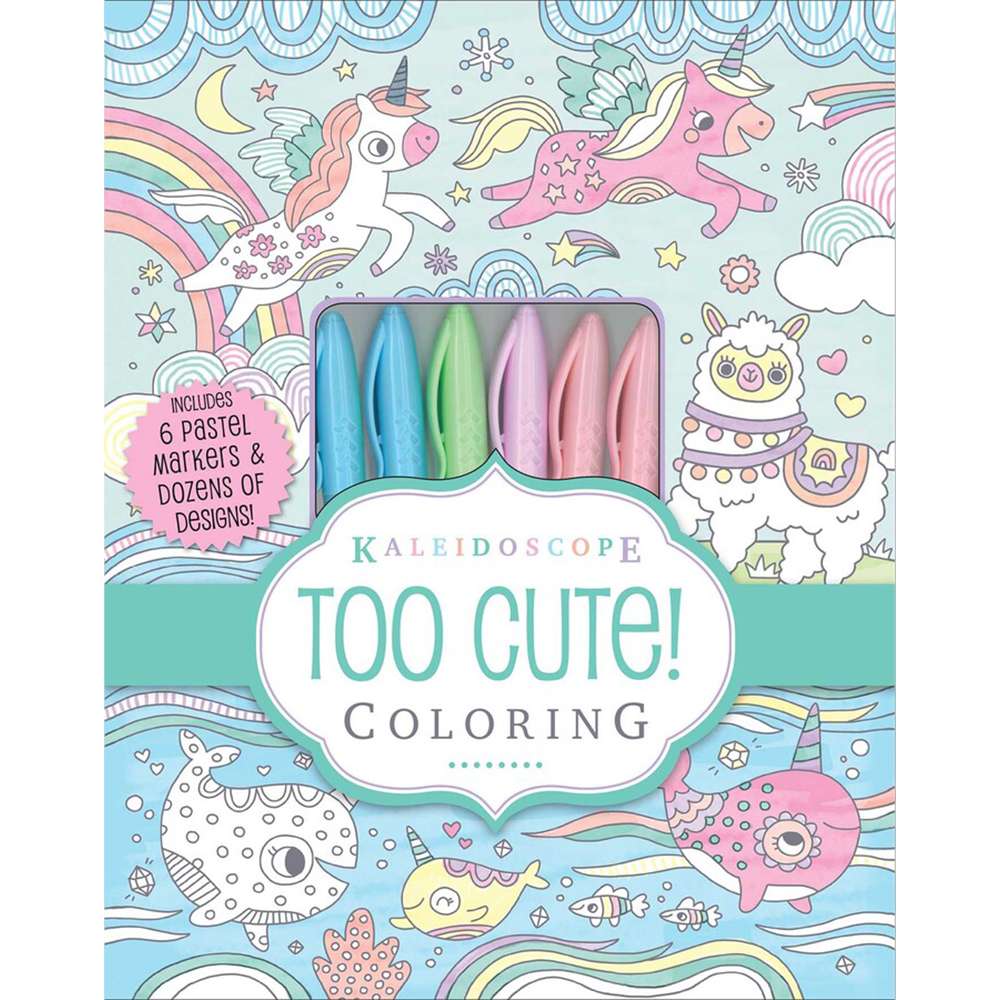 Kaleidoscope Too Cute Coloring