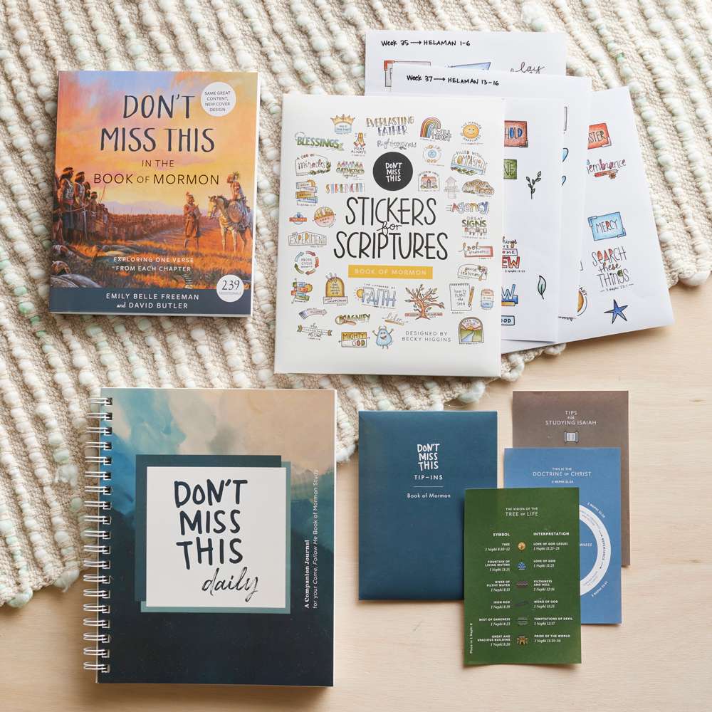 Don&rsquo;t Miss This Stickers for the Book of Mormon, , large image number 1