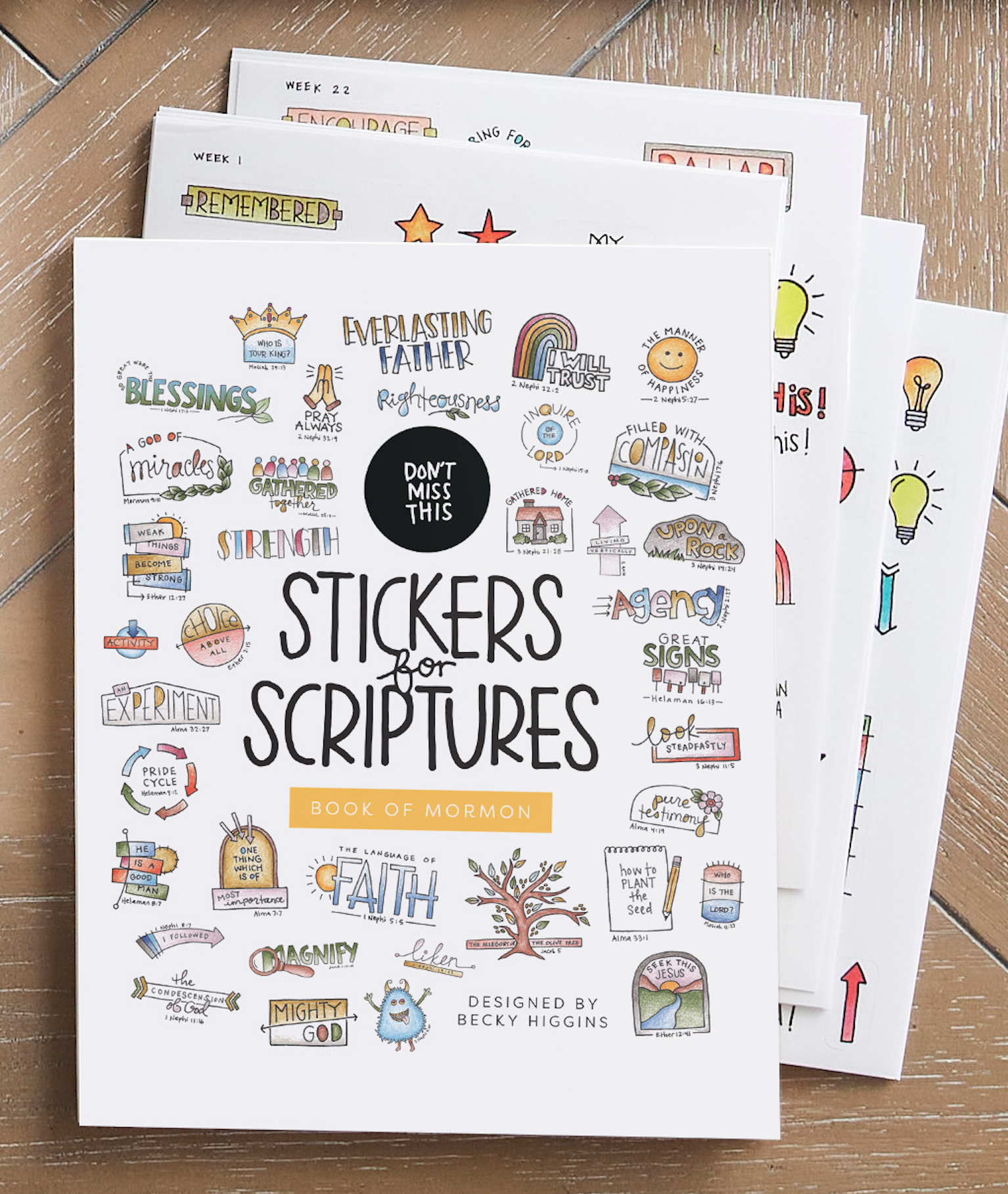 Don&rsquo;t Miss This Stickers for the Book of Mormon, , large image number 3