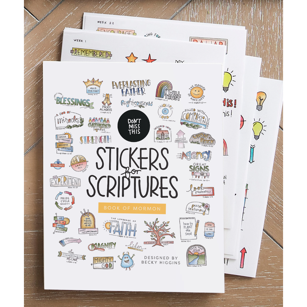 Don't Miss This Stickers for the Book of Mormon 2024, , large image number 3