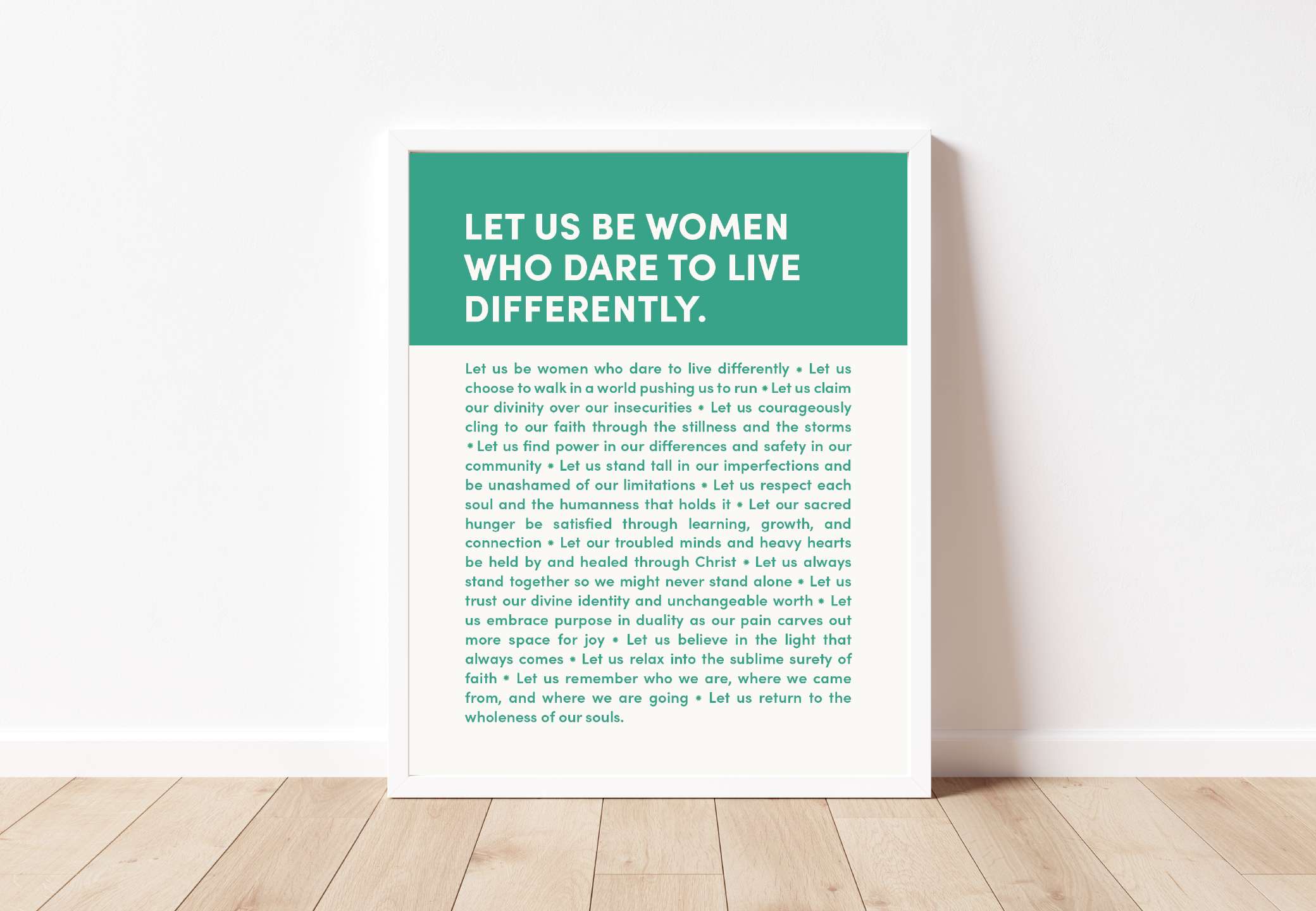 Magnify Manifesto Color Print