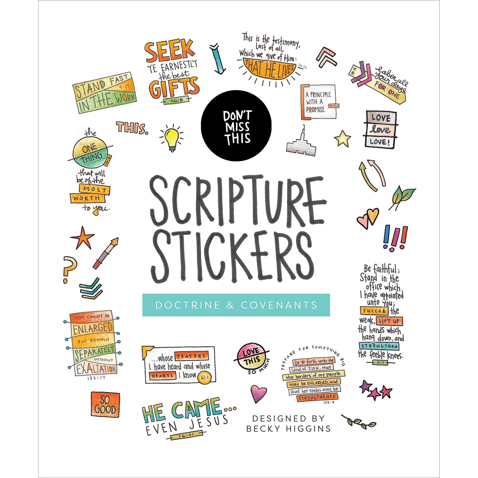Don&rsquo;t Miss This Stickers for the Doctrine and Covenants