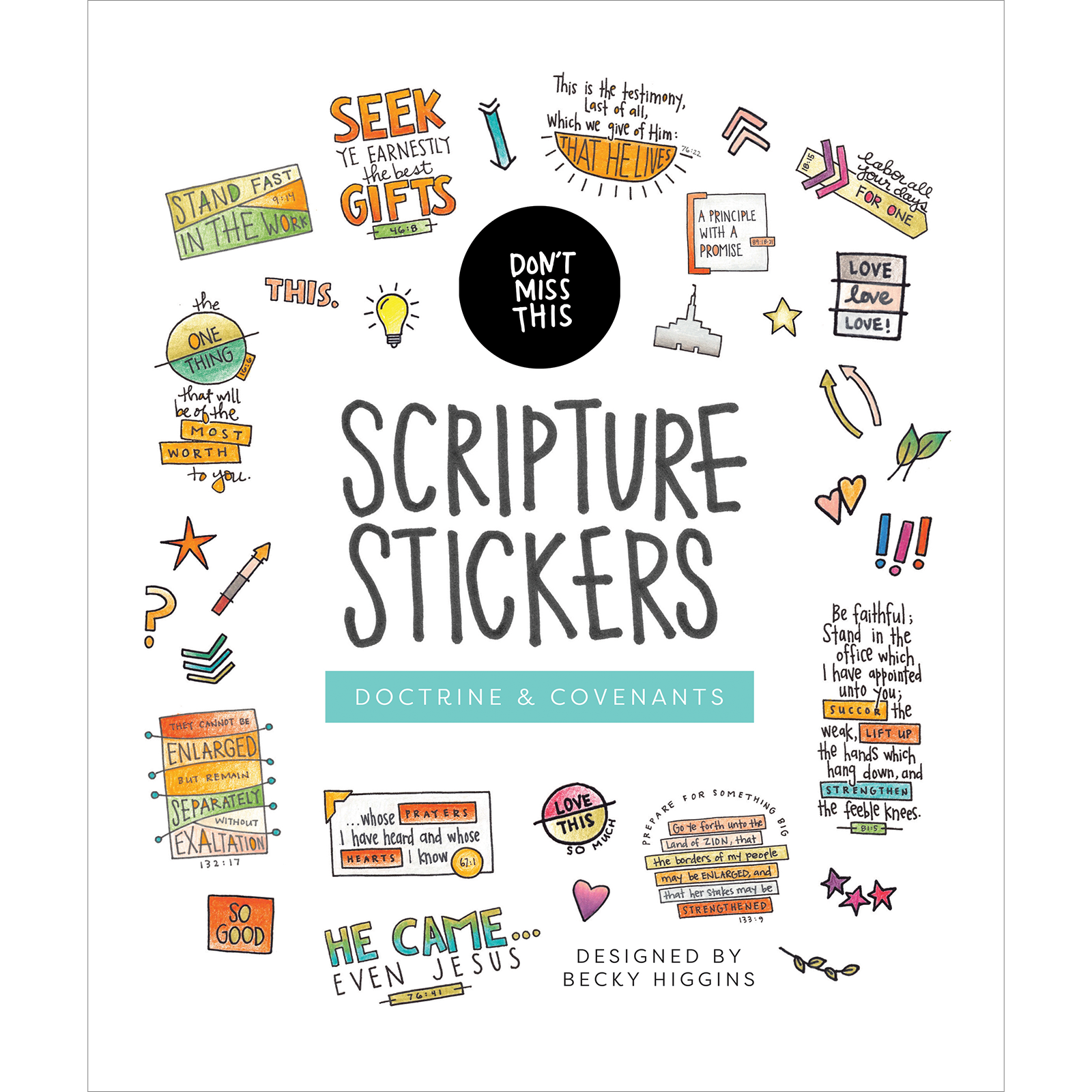 Don&rsquo;t Miss This Stickers for the Doctrine and Covenants