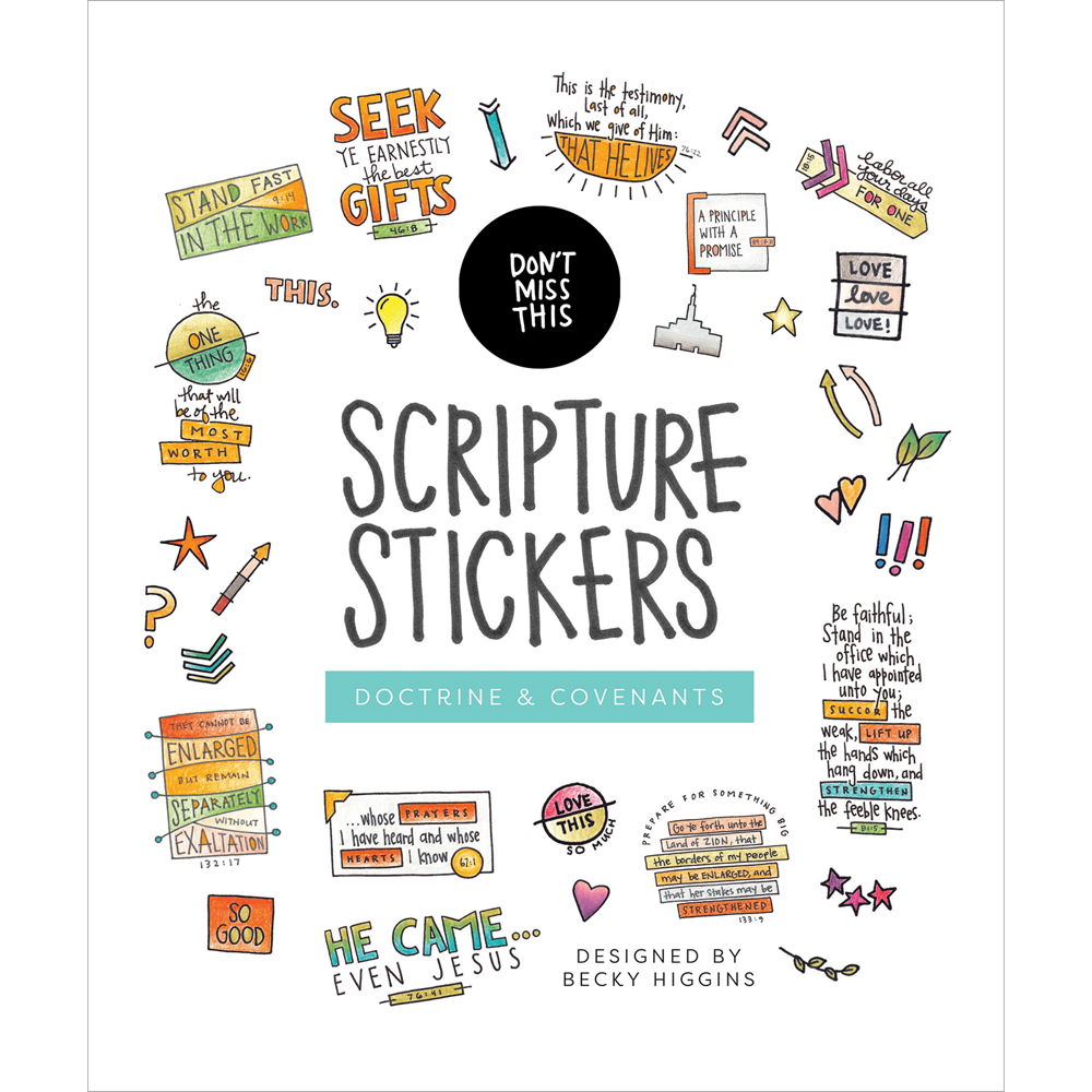 Don’t Miss This Stickers for the Doctrine and Covenants, , large image number 0