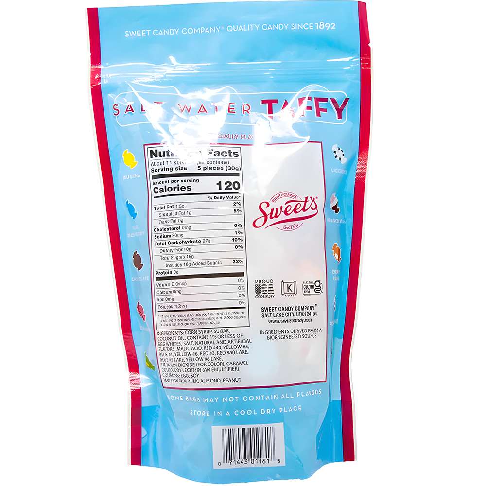 Taffy Assorted 12 Oz., , large