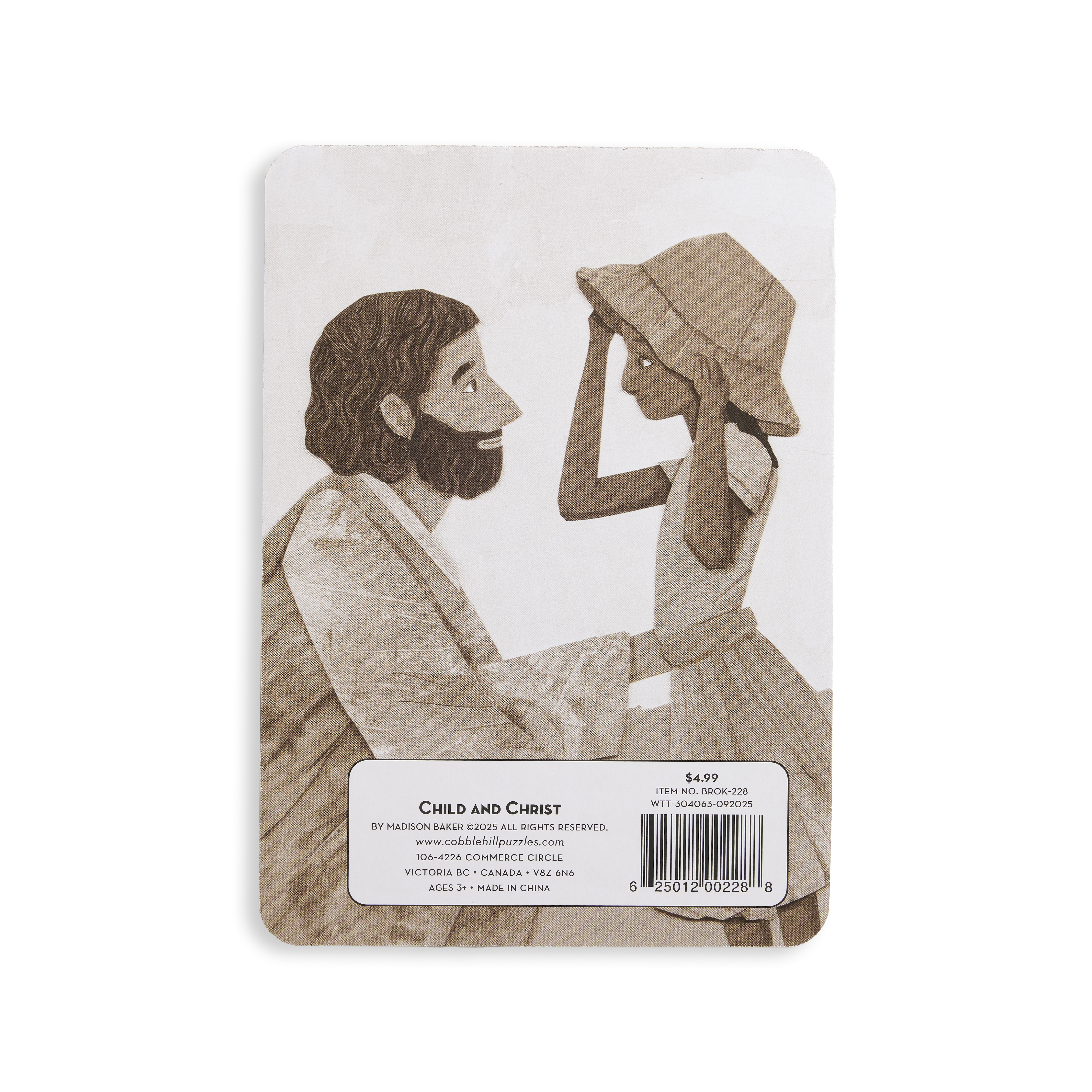 Child and Christ 12 Piece Tray Puzzle, , large
