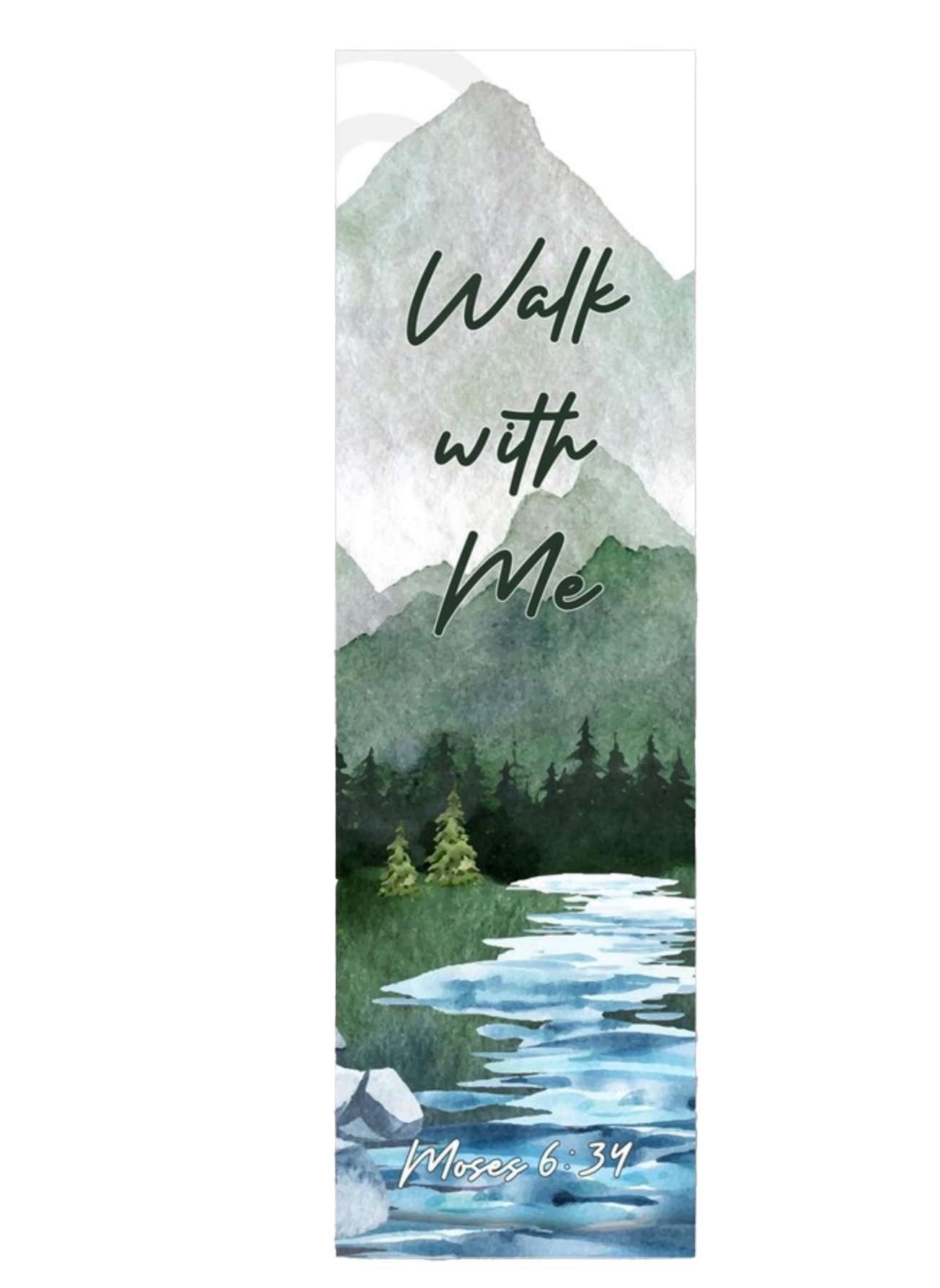 2026 Youth Theme Walk with Me Bookmark