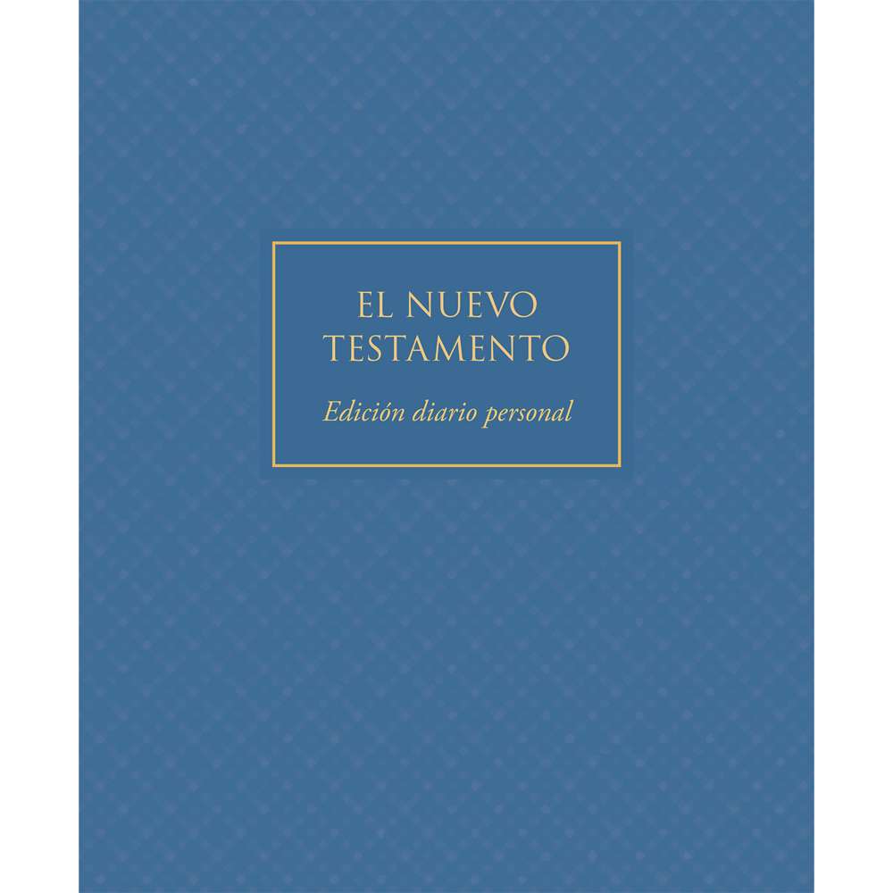 The New Testament, Journal Edition, Blue (No Index) (Spanish) - Deseret Book 1