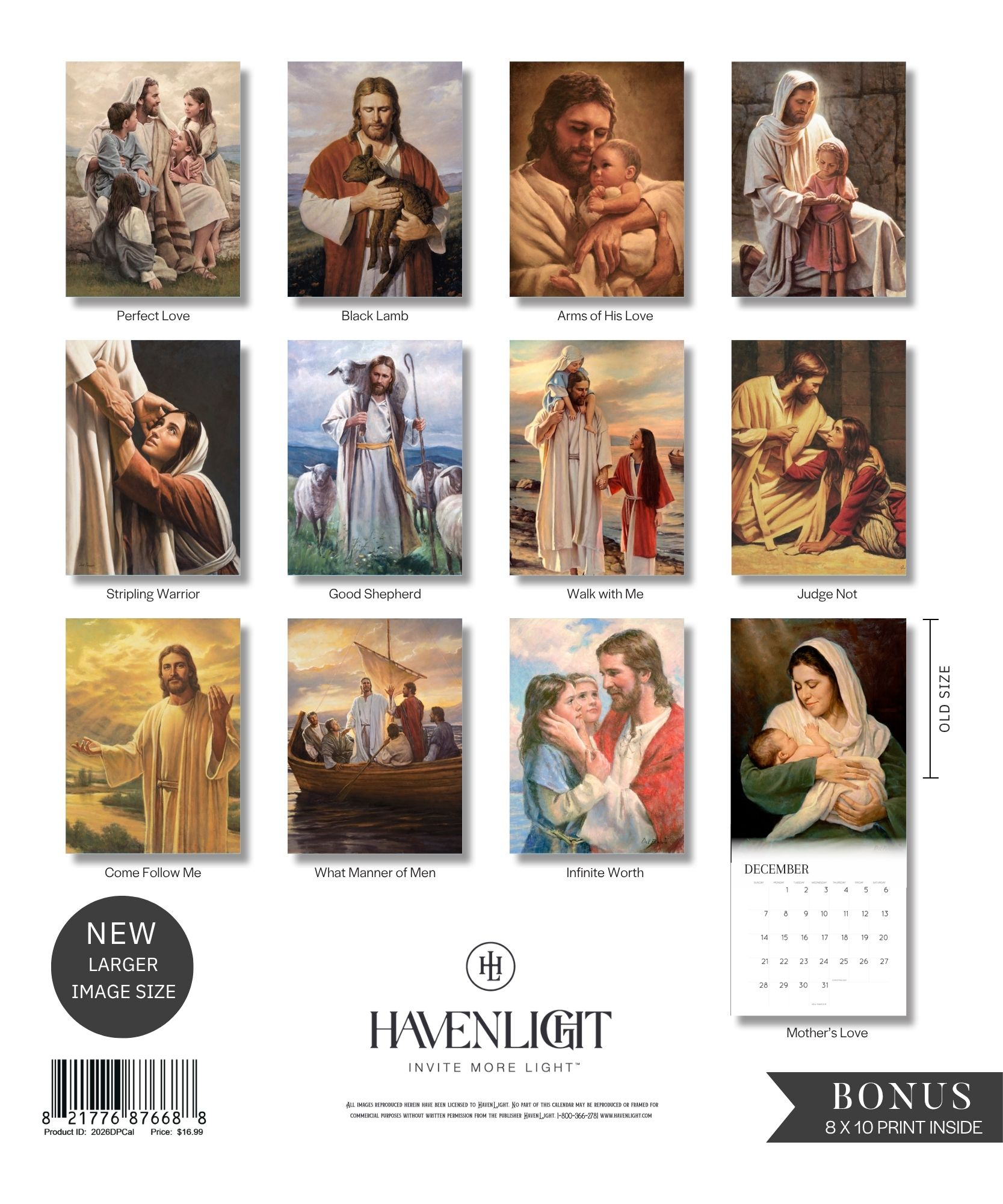 2026 Del Parson Calendar, , large image number 3
