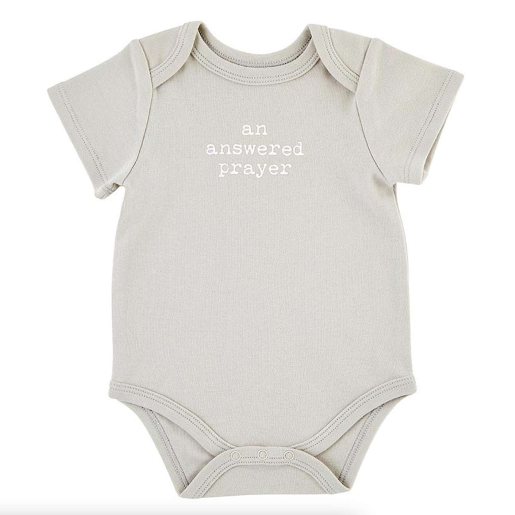 An Answered Prayer Snapshirt (0-3 Months)
