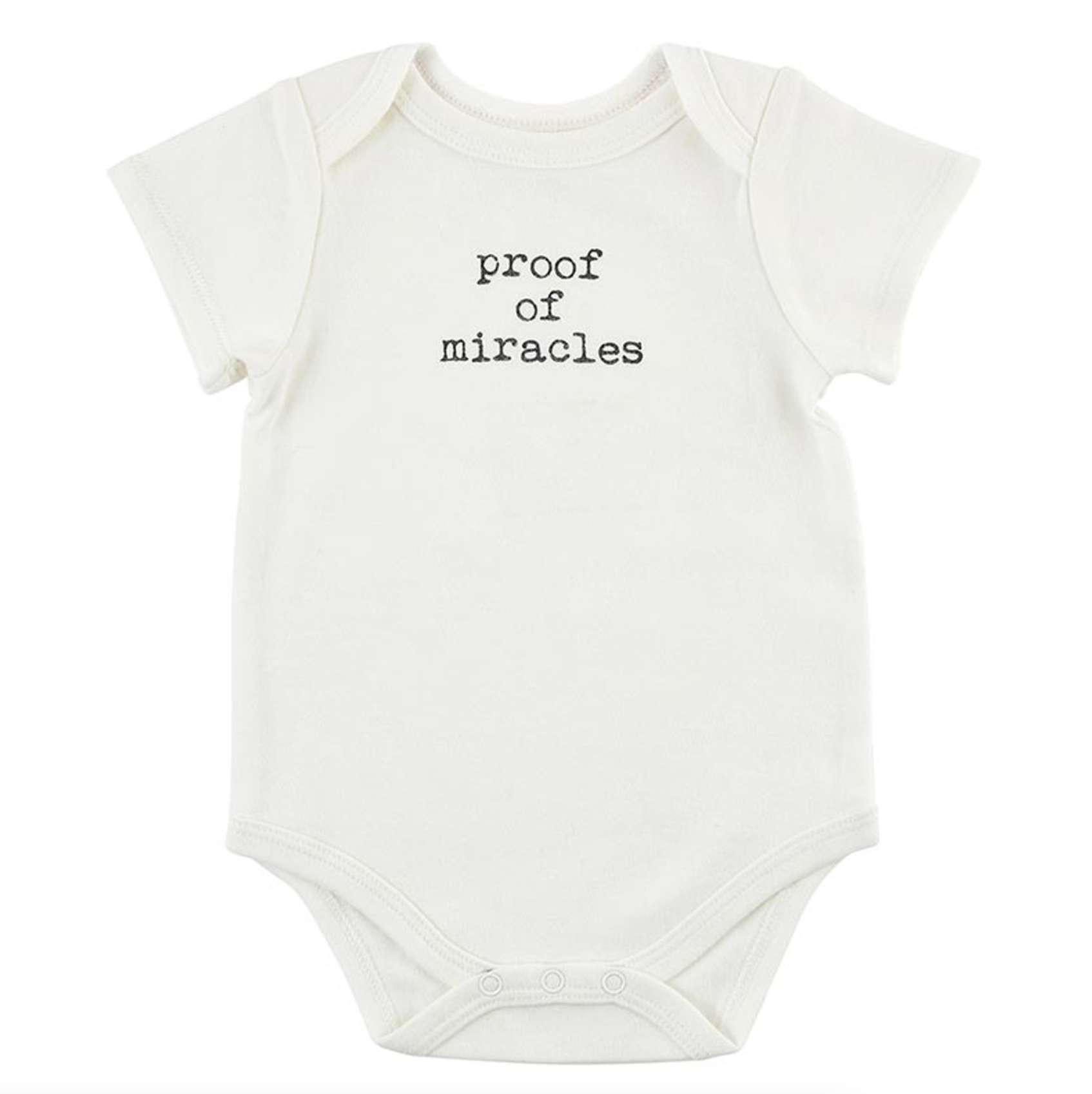Proof of Miracles Snapshirt (0-3 Months), , large